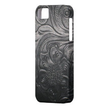 Cas en cuir occidental de l'iPhone 5 d'impression  Coque Case-Mate iPhone 5