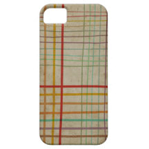 Cas fait main de motif de contrôle coque Case-Mate iPhone 5