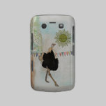 Cas fleuri de soleil d'autruche coques case-mate