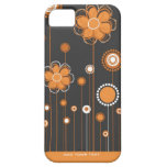 Cas floral de l'iPhone 5 Étui iPhone 5