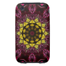 Cas floraux de l'iPhone 3G/3GS de symphonie Coques Tough iPhone 3