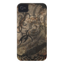 cas grunge de tribal de l'iPhone 4 Coque iPhone 4 Case-Mate