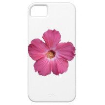Cas rose de téléphone de fleur coque Case-Mate iPhone 5