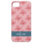 Cas rose vintage du motif iPhone4 de roses Coque iPhone 5