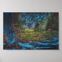 Cascade d'Azul Posters