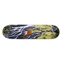 cascade Hokusai de Kirifuri de 葛飾北斎 Skateboards Personnalisés
