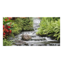 Cascade Modèle Pour Photocarte