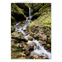Cascade supérieure de péninsule du Michigan dans A Cartes De Vœux