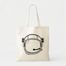 Casque d'espace d'astronaute sac en toile