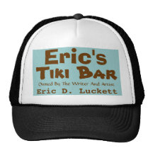 Casquette #001 de camionneur de barre de Tiki d'Ér