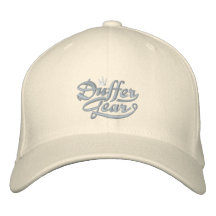 Casquette blanc de signature de DufferGear Casquettes De Baseball Brodées