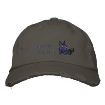 Casquette brodé fortement à ailettes casquette brodée