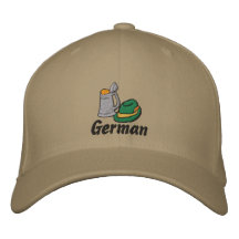 Casquette brodé par Allemand Casquette De Baseball Brodée