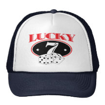 Casquette chanceux de 7 matrices