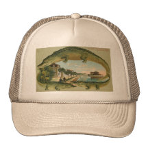 Casquette d'alligator de la Floride