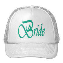 Casquette de jeune mariée
