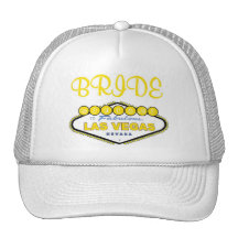 Casquette de JEUNE MARIÉE de Las Vegas
