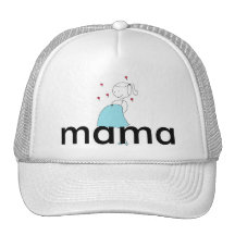 Casquette de maman (bleu)