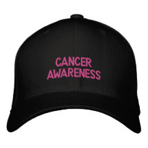 Casquette de mois de conscience de cancer du sein  casquettes brodées