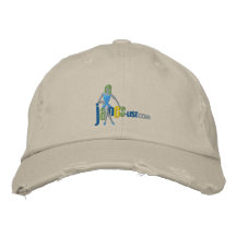 Casquette de pantalon en twill de Jane Casquettes Brodées