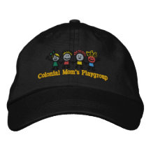 Casquette du membre de la maman coloniale brodée casquette brodée