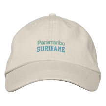 Casquette du SURINAM Chapeau Brodé