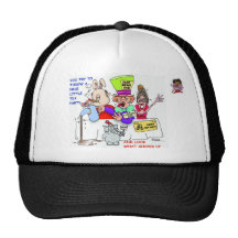 Casquette moderne du pays des merveilles de courri