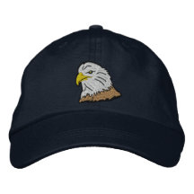 Casquette patriotique d'Eagle d'Américain Casquettes De Baseball Brodées