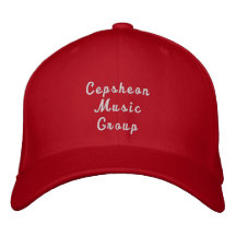 Casquette rouge de groupe de musique de Cepsheon Casquette Brodée