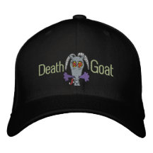 Casquette tactique de chèvre de la mort casquette brodée