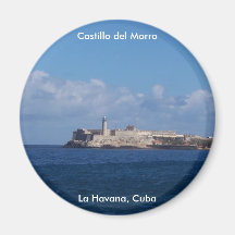 Castillo del Morro La Habana Cuba Magnets Pour Réfrigérateur
