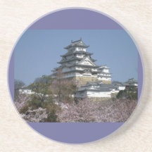 Castle_Himeji_Sakura JAPAN Onderzetter Voor Drankjes