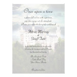 Castle Theme Wedding Invitation