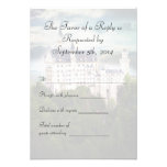 Castle Theme Wedding RSVP Custom Announcement