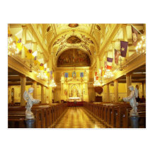 Cathédrale de St Louis (intérieure), la Nouvelle-O Cartes Postales