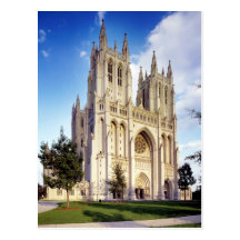 Cathédrale nationale de Washington, Washington DC Carte Postale