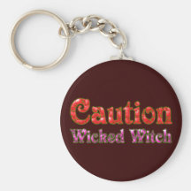 Caution Wicked Witch Schlüsselbänder