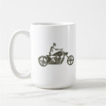 Cavalier squelettique de cycliste/vélo : Style tra Mugs
