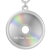 CD of het DVD Gepersonaliseerde Ketting van de Muz