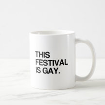 Ce festival est gai mugs