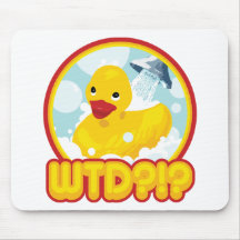 Ce qui le canard ? ! ? tapis de souris
