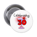 Célébration de 30 T-shirts et cadeaux Pin's Avec Agrafe