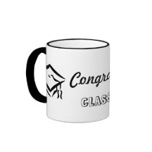 Célébration d'obtention du diplôme tasse