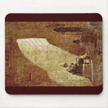 Cendre mercredi, par Spitzweg Karl Tapis De Souris