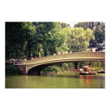 Central Park - pont d'arc - New York City Romance Photographie D’art