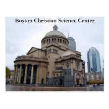 Centre de la Science chrétienne de Boston Carte Postale