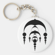 Cercle 6 (lumière) de culture porte-clefs