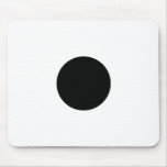 Cercle carré noir Trans-3 de c Le MUSÉE Zazzle Tapis De Souris