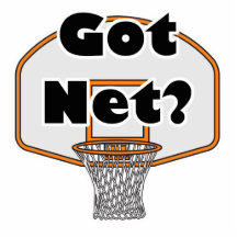 cercle de basket-ball net obtenu photos en relief