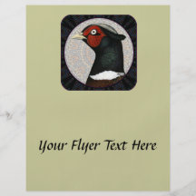 Cercle de faisan de Ringneck Prospectus En Couleur